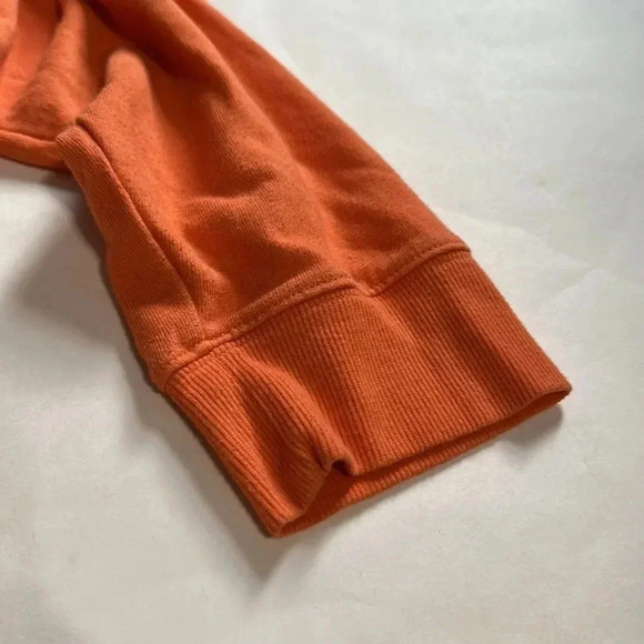 Calvin Klein crop top hoodie ombré pink white orange size XXL - Picture 3 of 6